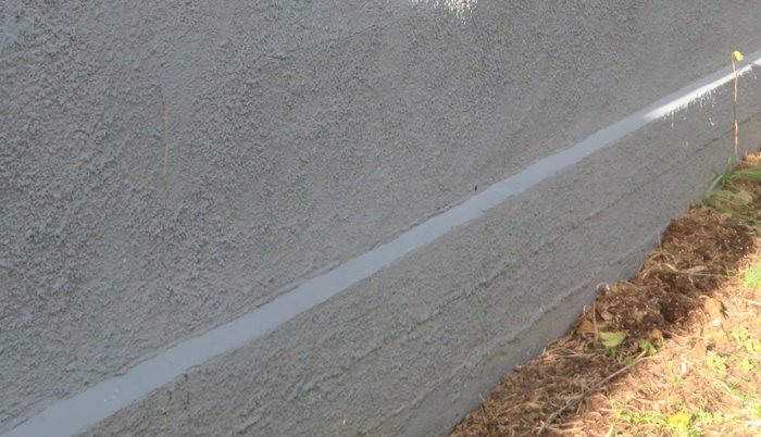 largest cause of leaky basements is the foundation projecting out from the framing