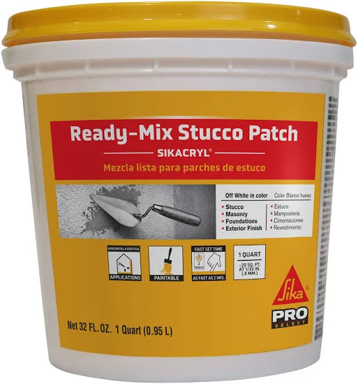 Sika stucco patch