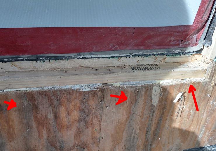 cut a gap under the window leaving enough room for a stud cross ways.