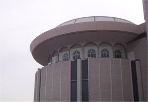 stucco
                soffit and arches