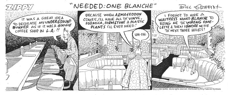 Formstone fans in Zippy the Pinhead