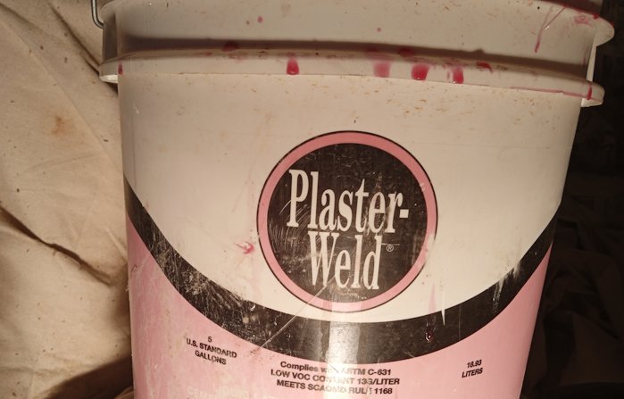 Plaster weld is a bonding agent for plaster