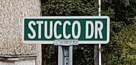 Stucco Drive in Berkeley Springs, West Virginia.