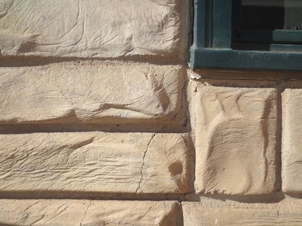 Permastone and simulated stone stucco.