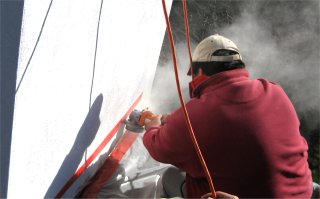 Replacing
                            chimney flashing