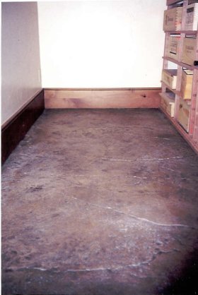 Stucco floors